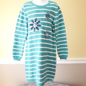 GYMBOREE Girls Sweater Dress Size Medium 7 - 8  Wi